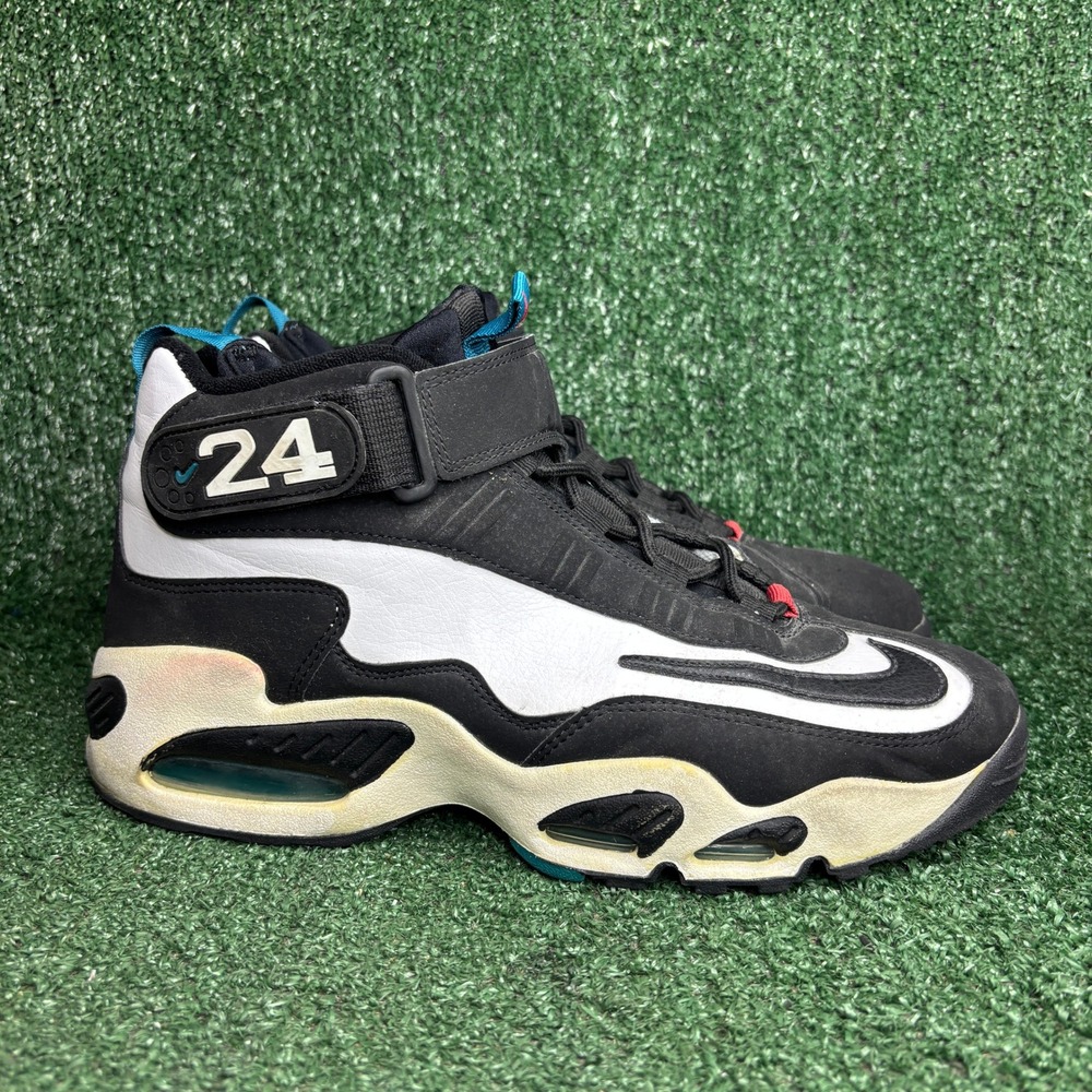 Nike Air Griffey Max 1 Freshwater Athletic Sportswear Sneaker Black Mens Sz 10.5
